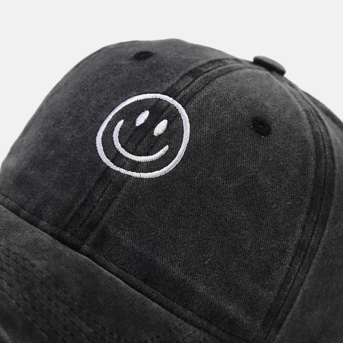 Gorra de béisbol unisex básica sólida vintage de algodón lavado de bajo perfil sombrero de papá ajustable, Negro B 3