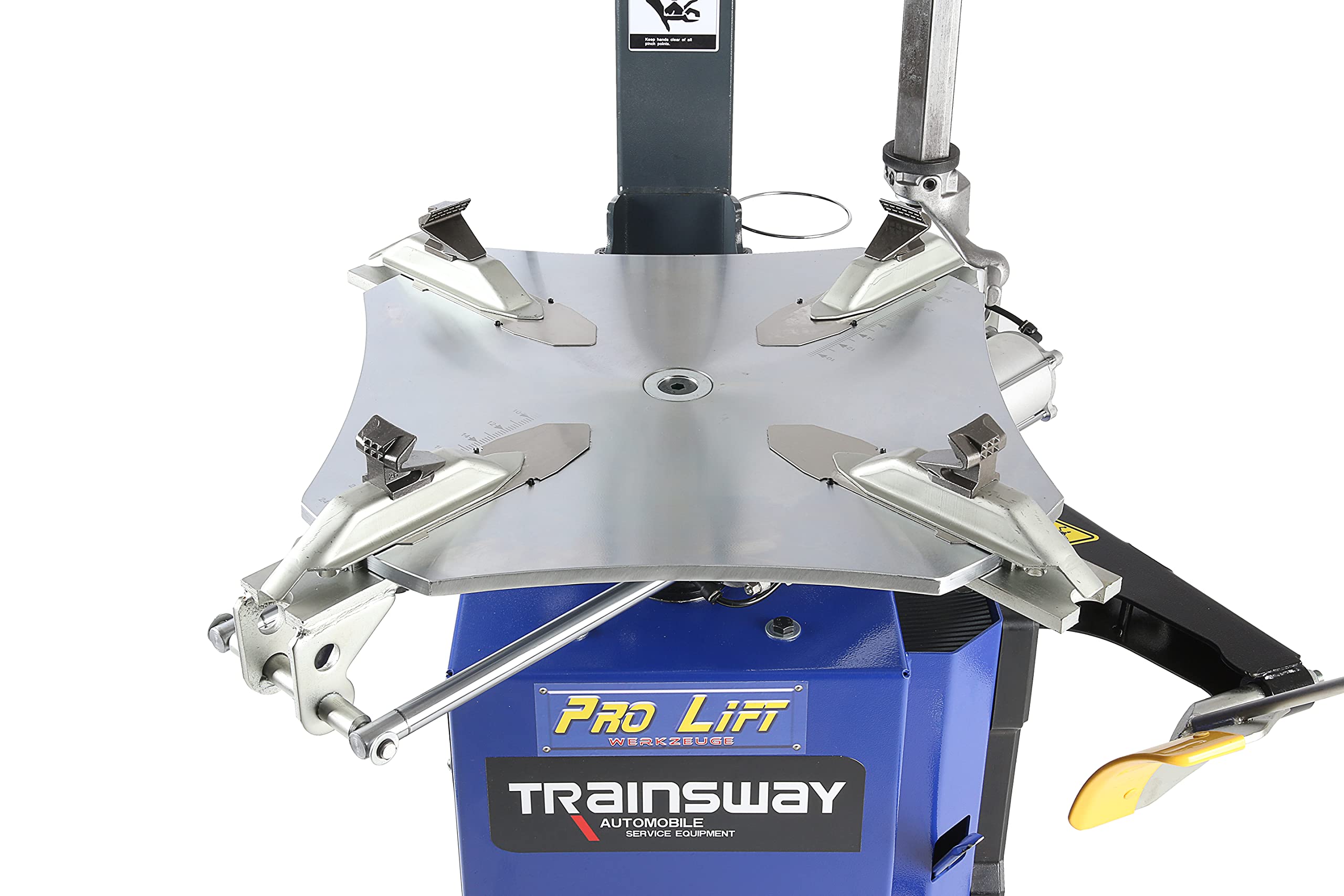 Démonte-pneus 10" à 24" avec tête de montage pour jantes en aluminium - Changeur de pneus