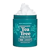 Exfoliating Body Scrub – Body Cleanser for Nourished, Ultra-Smooth Skin, Tea Tree