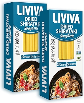 LIVIVA 干魔芋意大利面 – 健康低卡意大利面替代品
