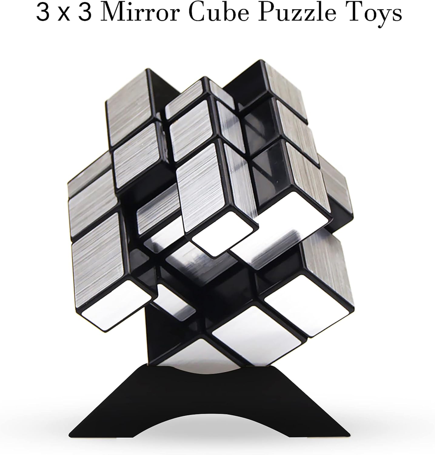 Shengshou 3x3x3 Puzzle Magic Mirror Cube Silver