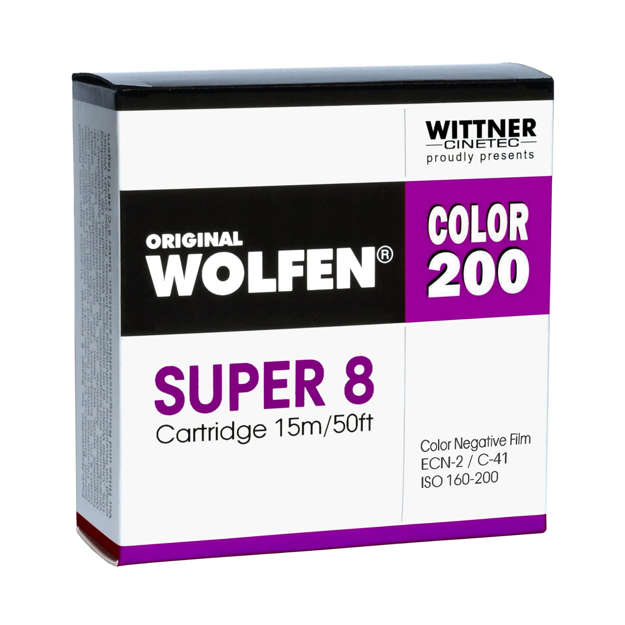 WOLFEN Color 200 Super 8 pellicule negative couleur ISO 160 200 pour camera retro - 4