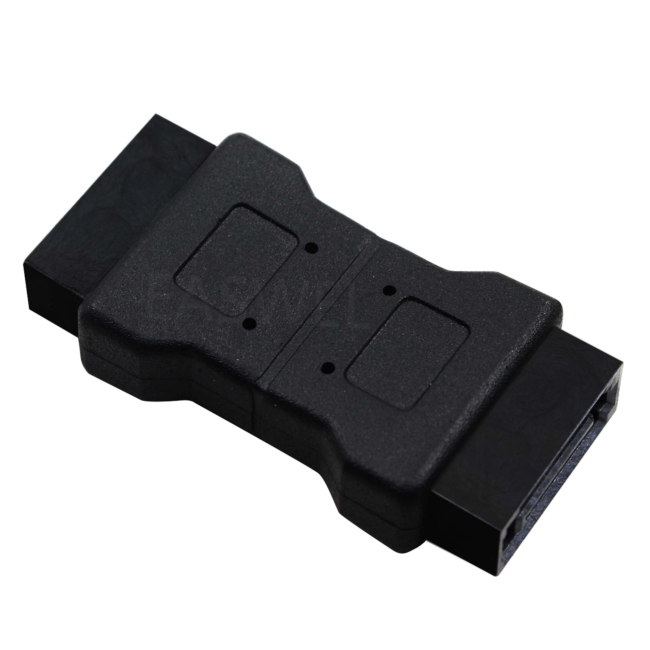 EASWEL 7pin SATA 3.0 Male to Male Port Adapter Staight Angle SATA 6Gbps Convertor Card