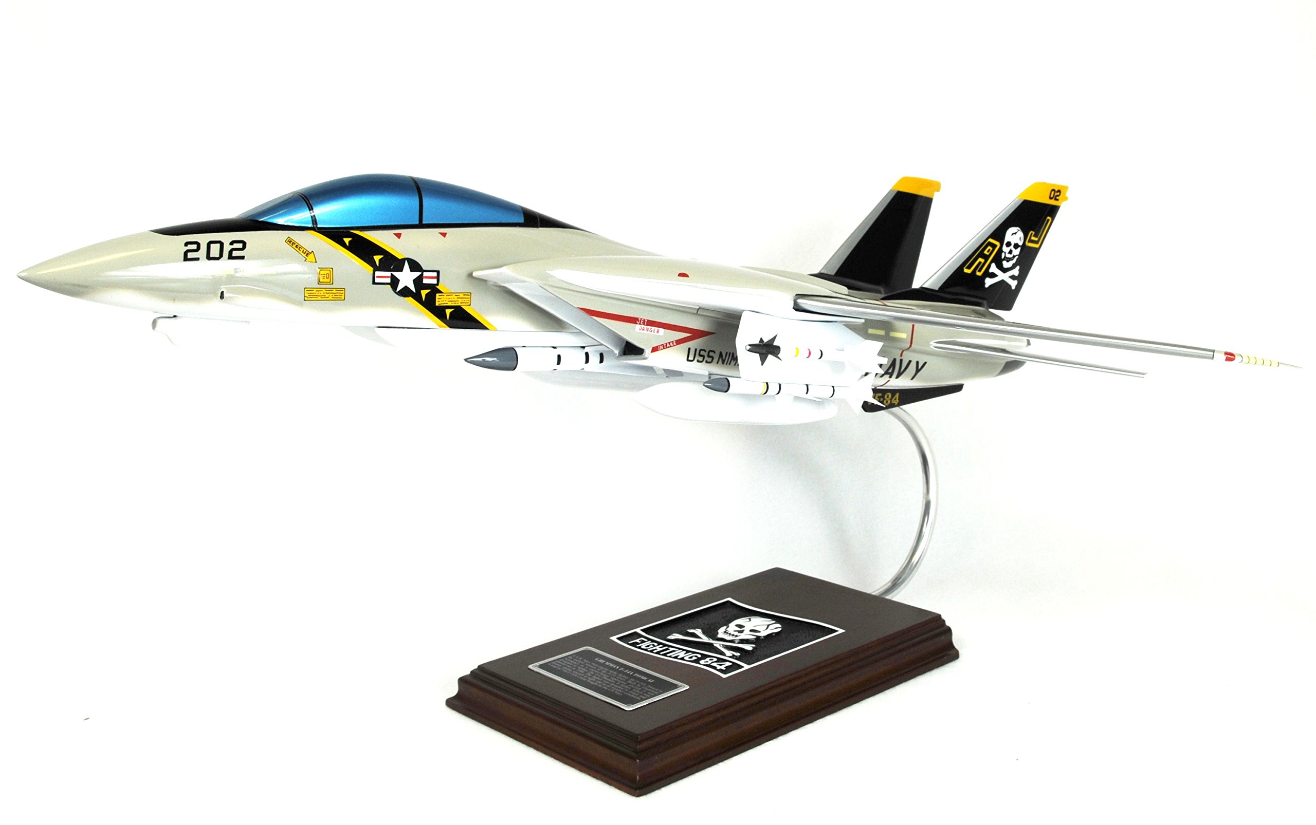 Mastercraft Collection F-14A Tomcat VF-84 Jolly Rogers Jet Model Scale: 1/48