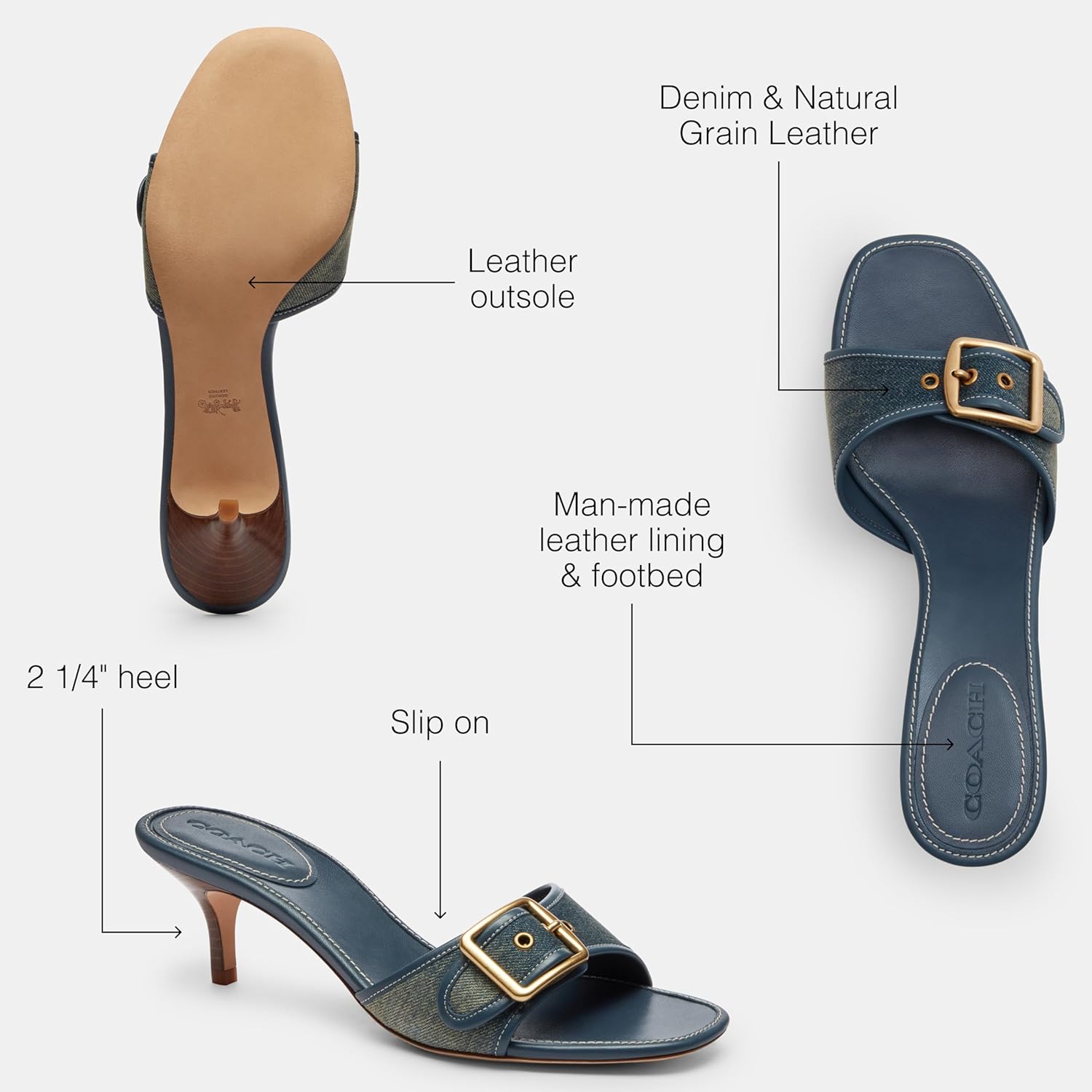 COACH Women's Margot Sandal