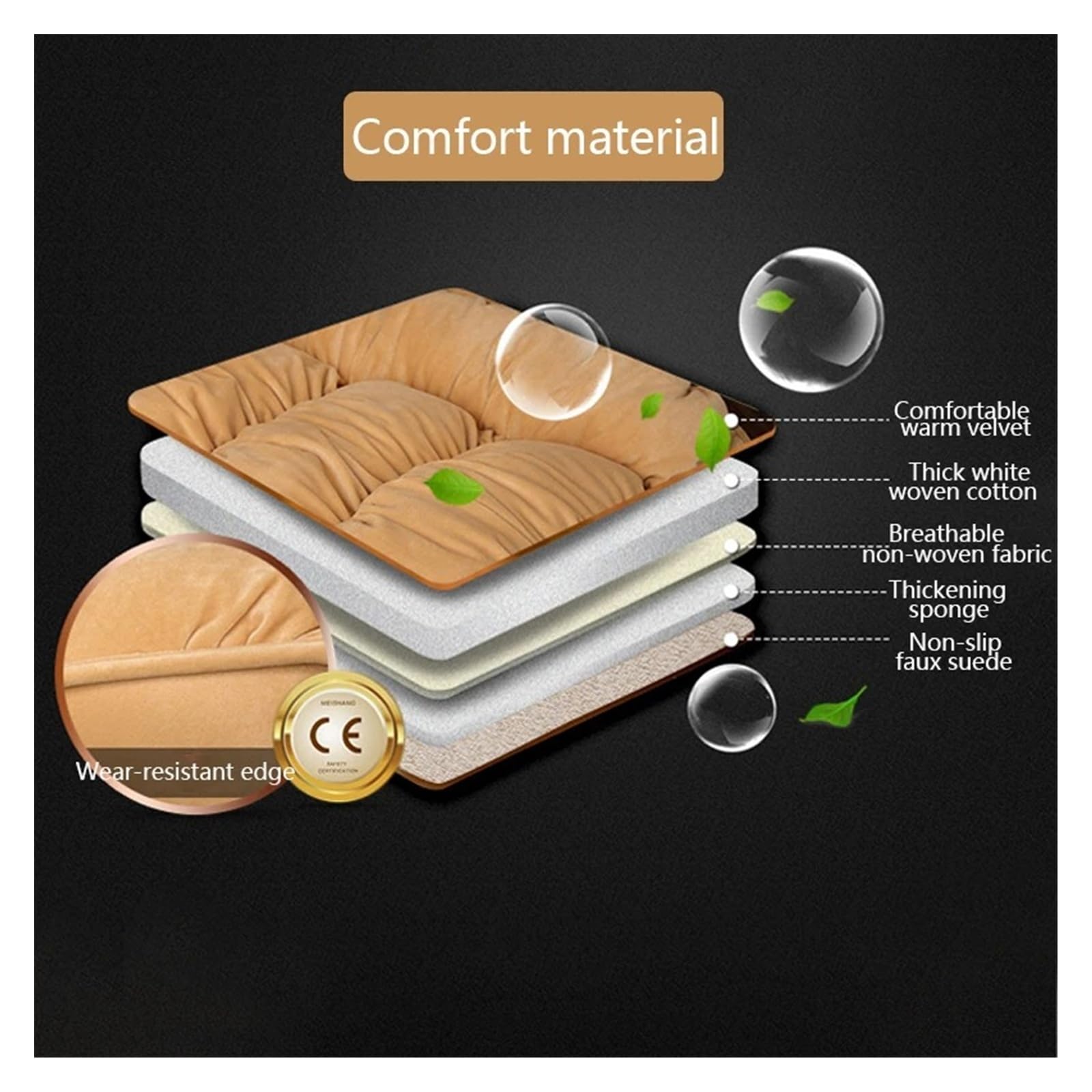 Fundas Suaves Felpa para Asientos Coche Funda Protectora Cojín Conjunto Universal Invierno Accesorios Interiores para Automóviles Cubre Universal