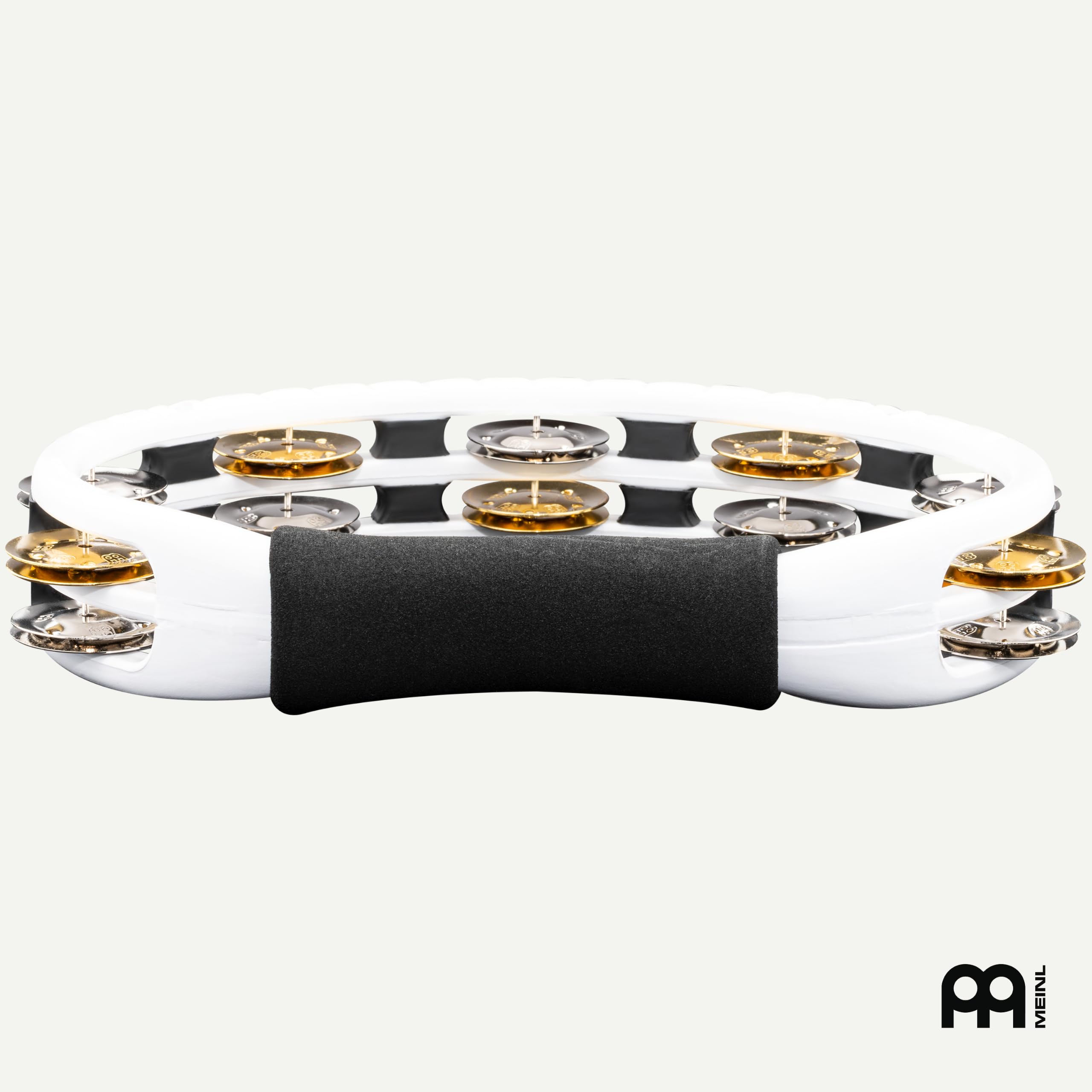 Meinl Tambourin main TMT1 m-WH, White - Tambourin
