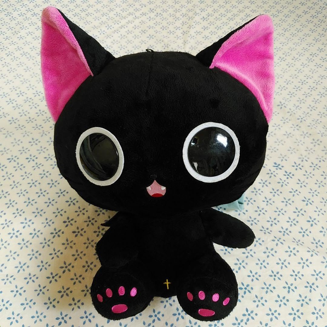 Amazon.co.jp: にゃんぱいあ ぬいぐるみ 特大? 大 黒猫 キャット 