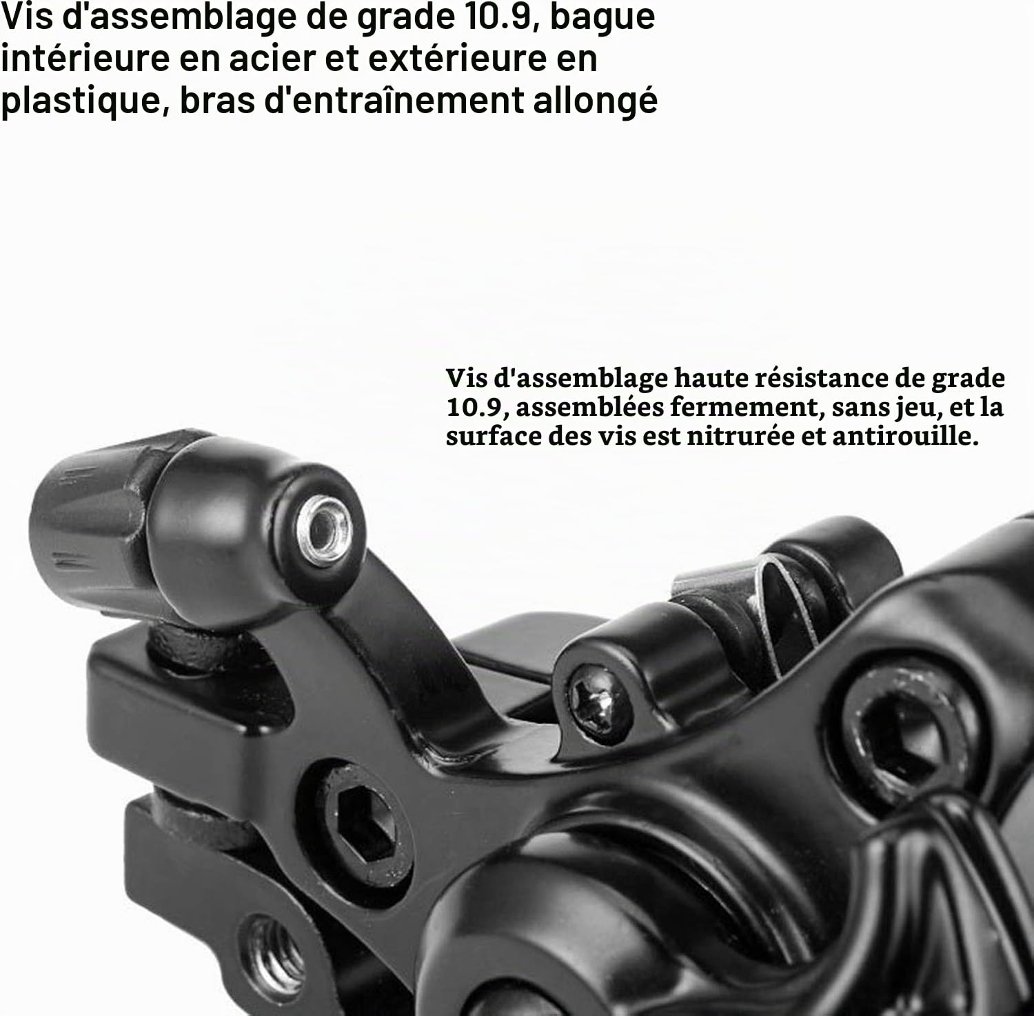 Ensemble de Frein à Disque de vélo, Ensemble d'étrier de Frein à Disque Avant arrière Haute résistance pour pièces de Mise à Niveau de vélo de Montagne
