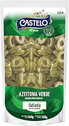 Azeitona Verde Fatiada Stand Up Pouch Castelo , 150g