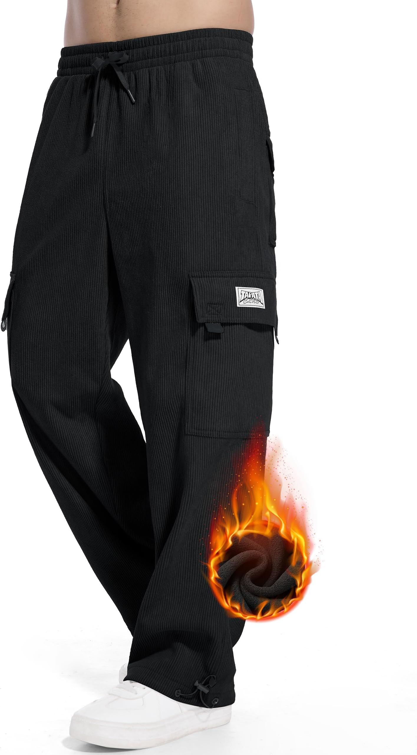 future icons fleece cargo pants
