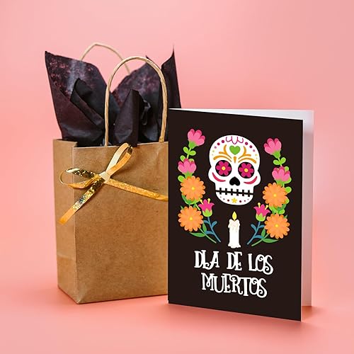 Miniatura 5 de INFUNLY 3 troqueles de corte de calavera de metal para hacer tarjetas, cortadores de velas, flores, troqueladas, plantillas de relieve para