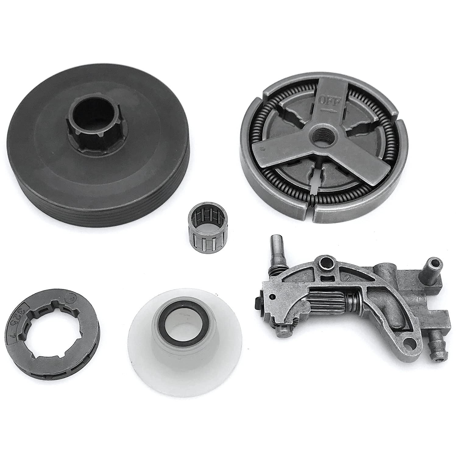 Rueda Dentada del Embrague Tambor para Chinese 4500 5200 5800 45Cc 52Cc 58Cc Motosierra