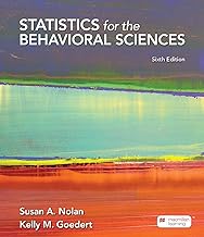 Statistics for the Behavioral Sciences
