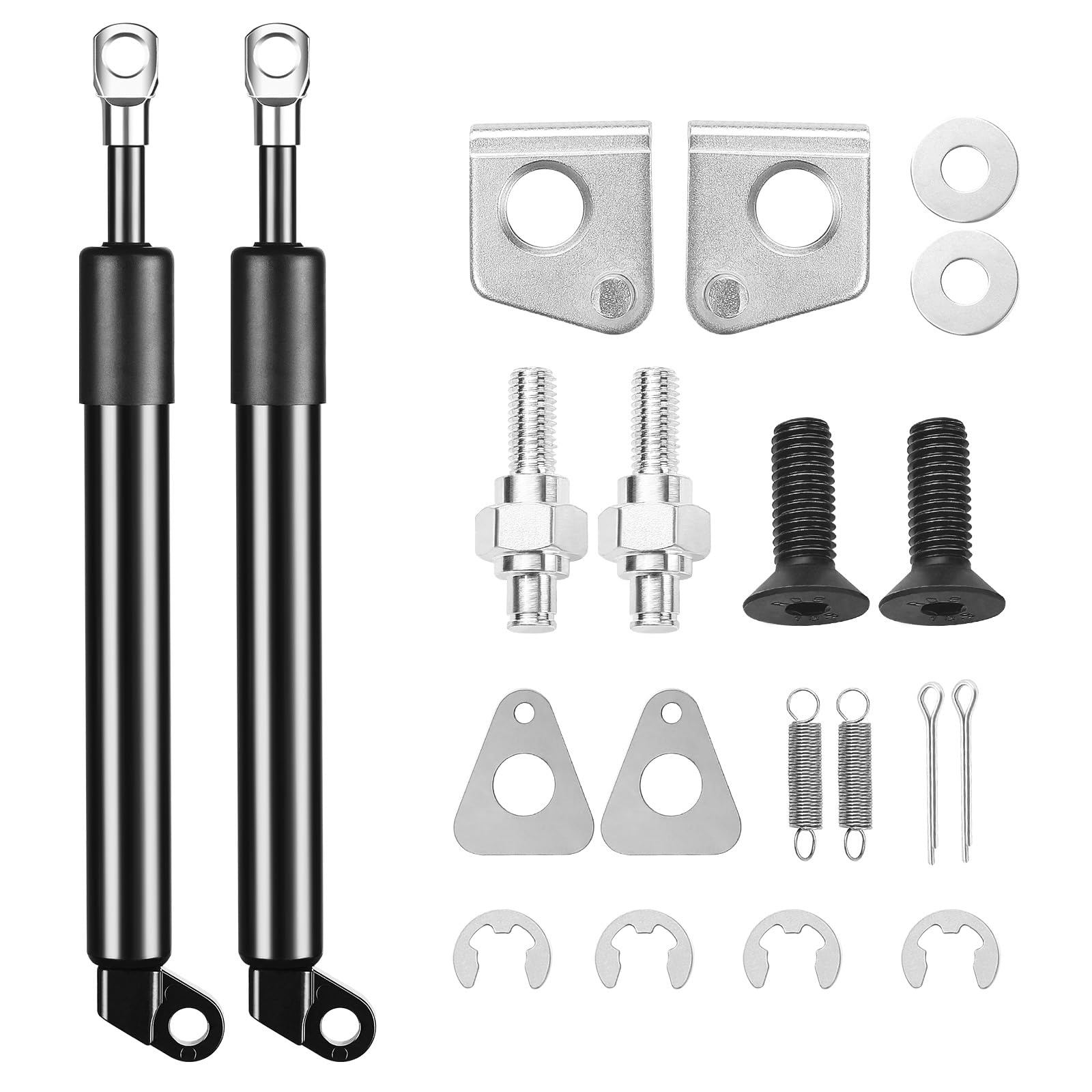 Vepagoo 2X Rear Tailgate Car Boot Gas Struts for 2009-2018 FORD PX Ranger 2009-2018 Mazda BT-50 Damper Soft Open
