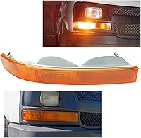 HECASA Passenger RH Side Corner Parking Turn Signal Light for 2003-2025 Chevy Express GMC Savana Vans - Replaces GM2521188 (No Bulb)
