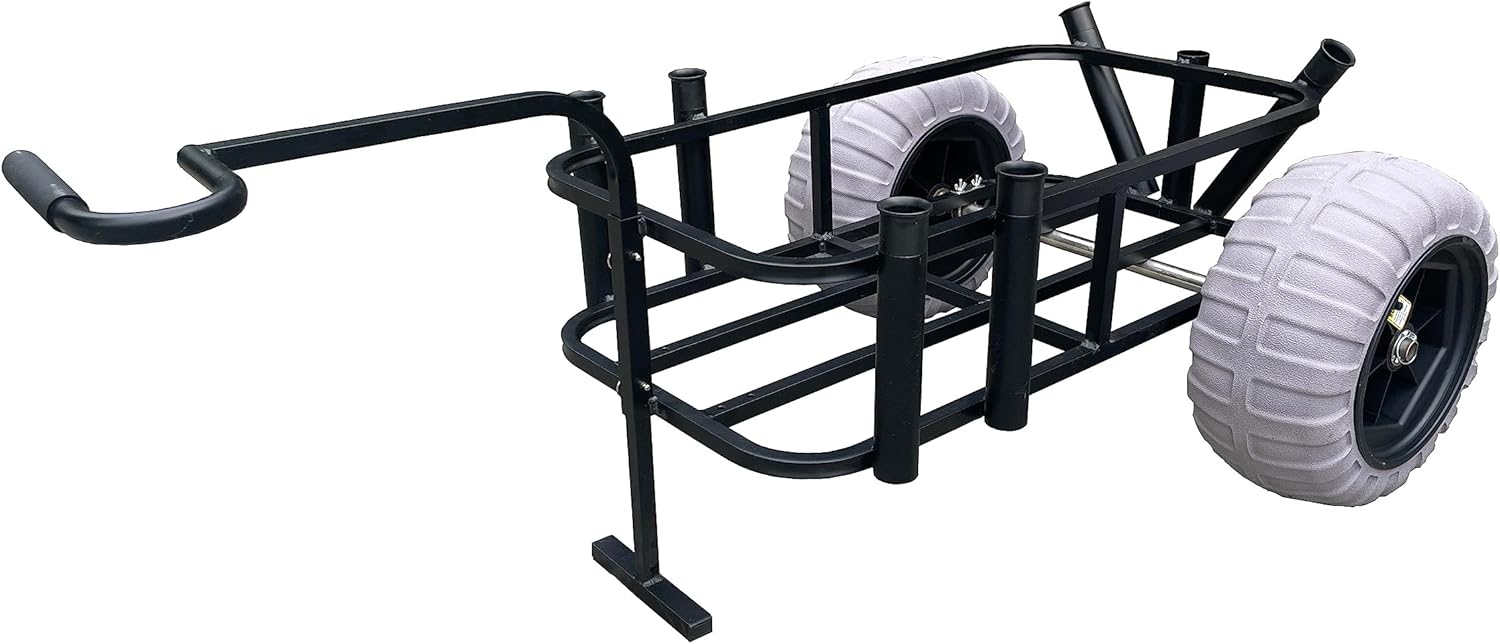 Week Seas Beach cart, Fishing Rod cart Stand Set, Outdoor