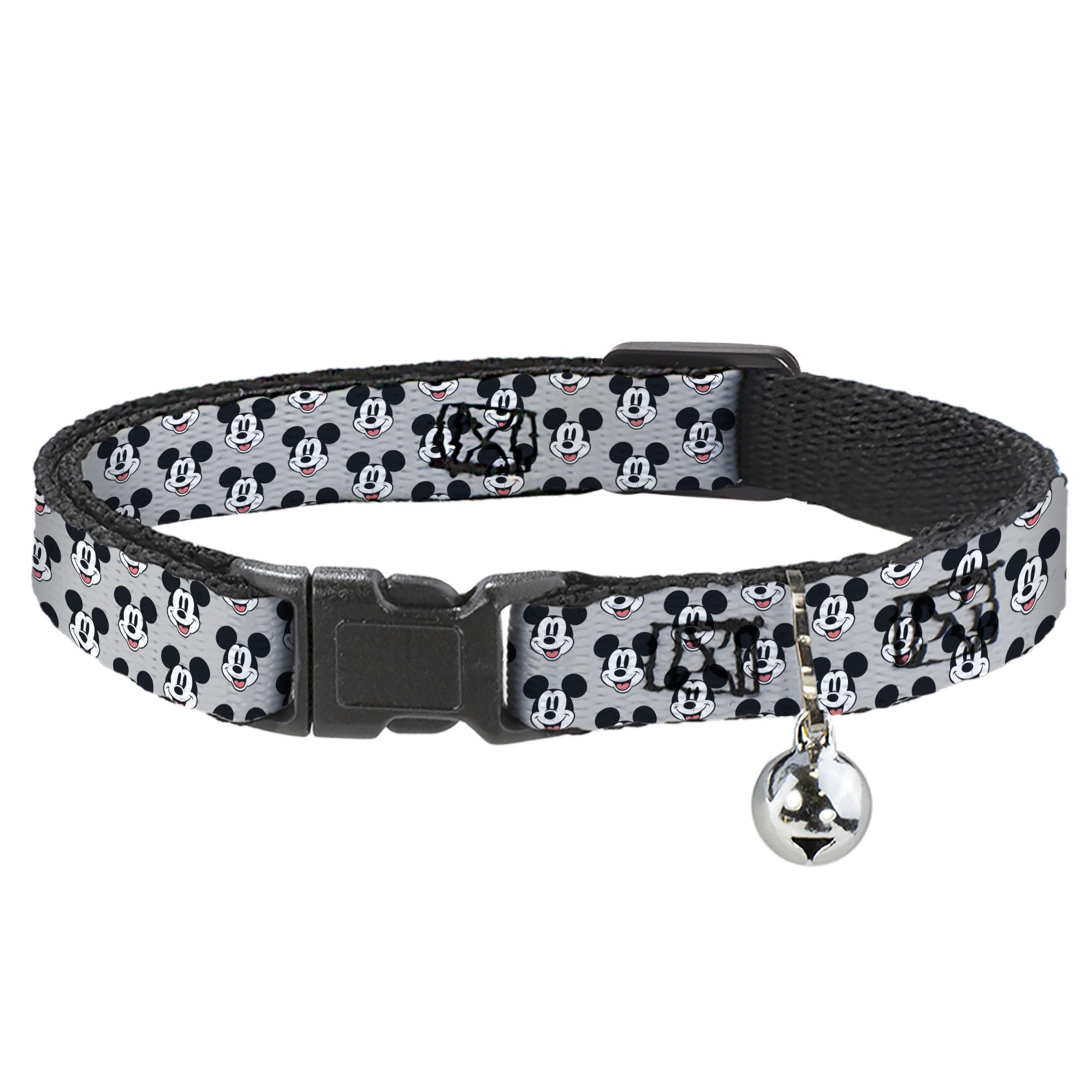 Collar de gato con campana para paseos y juegos domésticos Disney