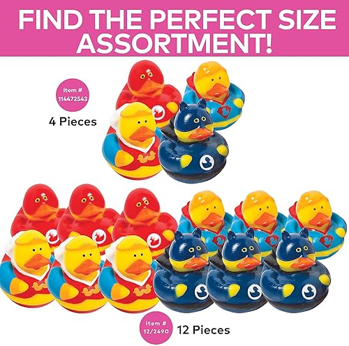 Miniatura 5 de 12 superhéroes de goma de Fun Express para recuerdos de fiestas (discontinuados por el fabricante), talla única , Multicolor