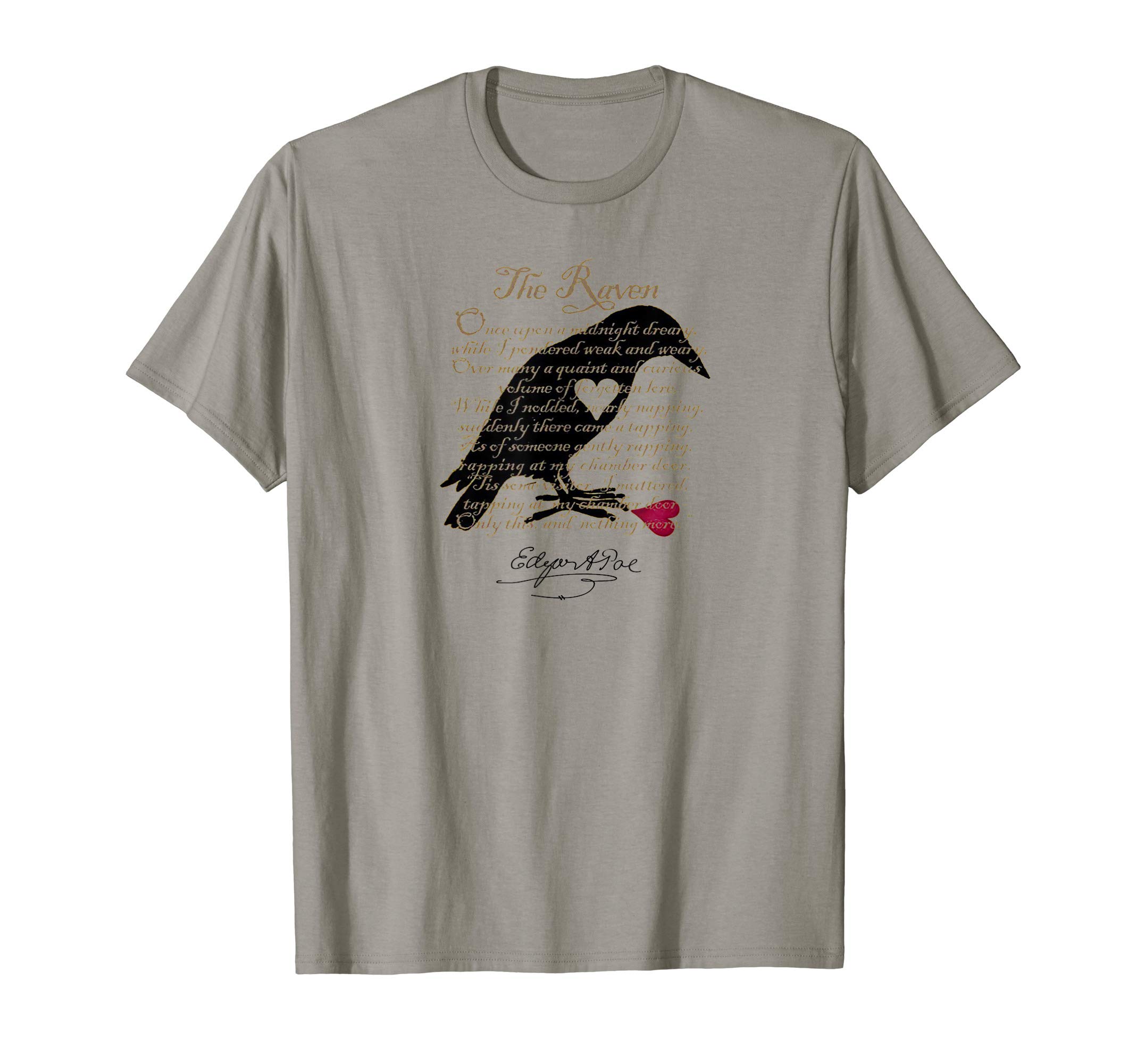 Spooky Edgar Allan Gift for Nerd Who Loves EdgarEdgar Allan Poe T Shirt Gothic Tales of Poe Gif for Readers T-ShirtOEKO-TEX STANDARD 100