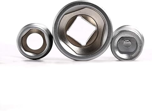Compatible for 3PC 1/2 Triangular Multi-Toothed Socket and Tool Nuts for Bosch Fuse Board Injection Pump Diesel