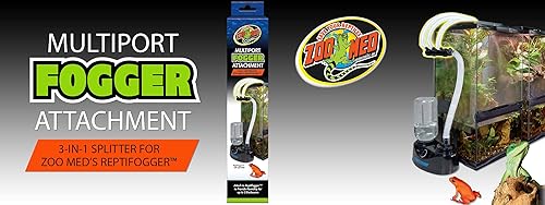 DBDPet 's Bundle with Zoomed MultiPort ReptiFogger Attachment - 3 in 1 Splitter for The ReptiFogger - Includes Pro-Tip Guide