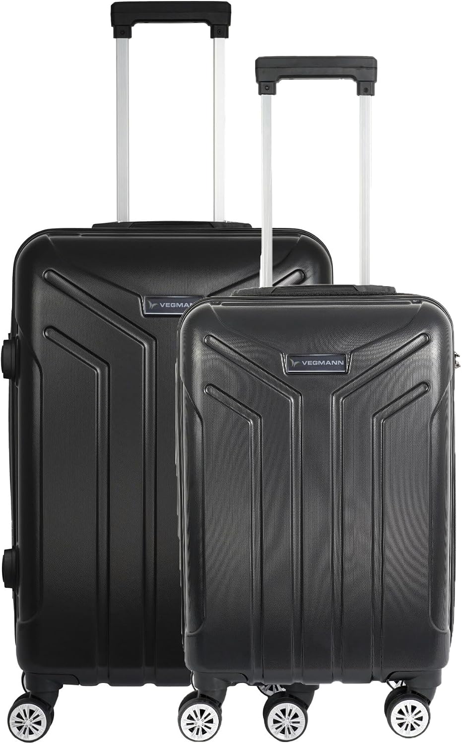 Vegmann Vela 2-Piece Suitcase Set Medium Size, Cabin Size