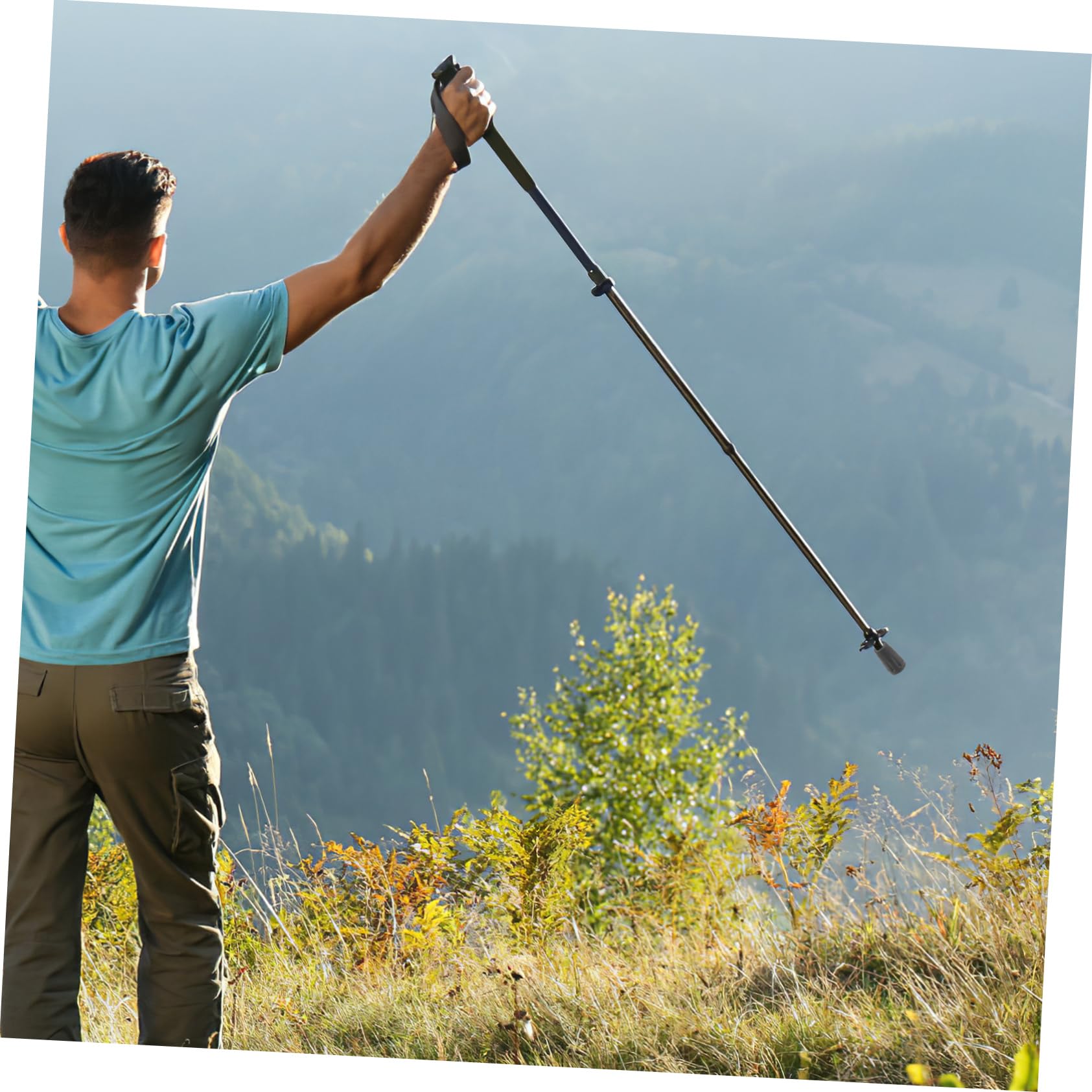 Yardwe Cuscinetti Per Bastoncini Da Trekking Imbottitura Della Stampella Tampone Cuscinetti Per Stampelle Da Passeggio Pieghevole Gomma Da Cancellare Black