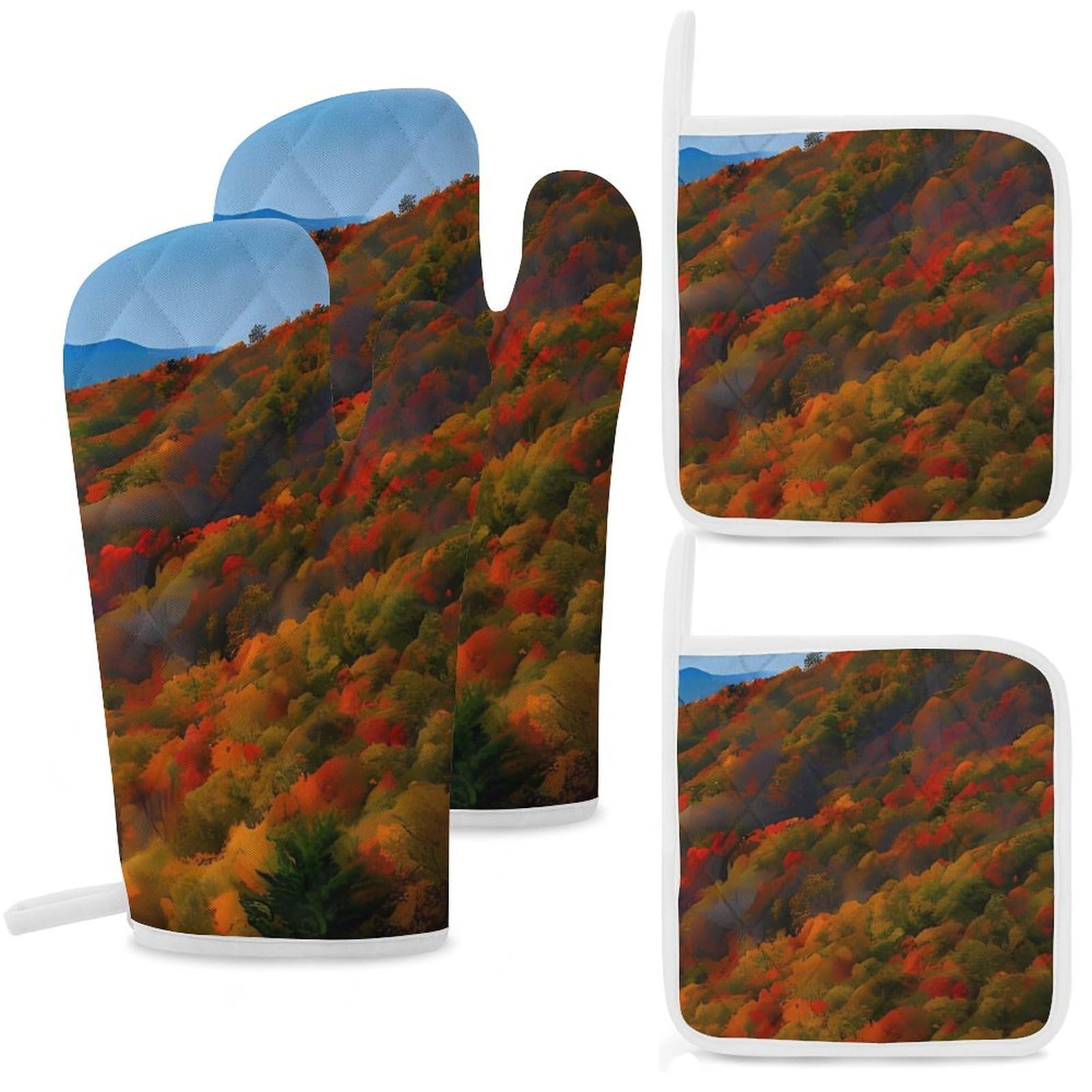 Gants de cuisine Blue Ridge pour réussir vos séances de pâtisserie en famille