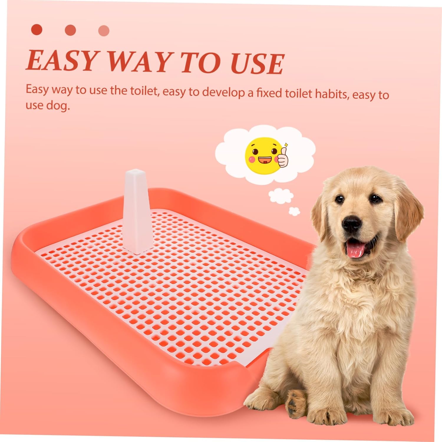 Large Dog Toilet Plastic PET Potty Grid for Indoor and Outdoor Use Easy to Clean Dog Potty Training Solution