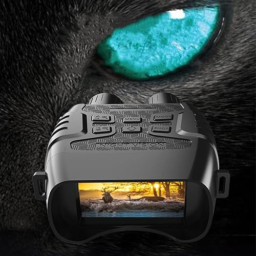 Miniatura 8 de TEQIN Gafas de visión nocturna pantalla de visión grande de 38 pulgadas prismáticos de zoom digital 12X prismáticos de visión nocturna HD 1080P para