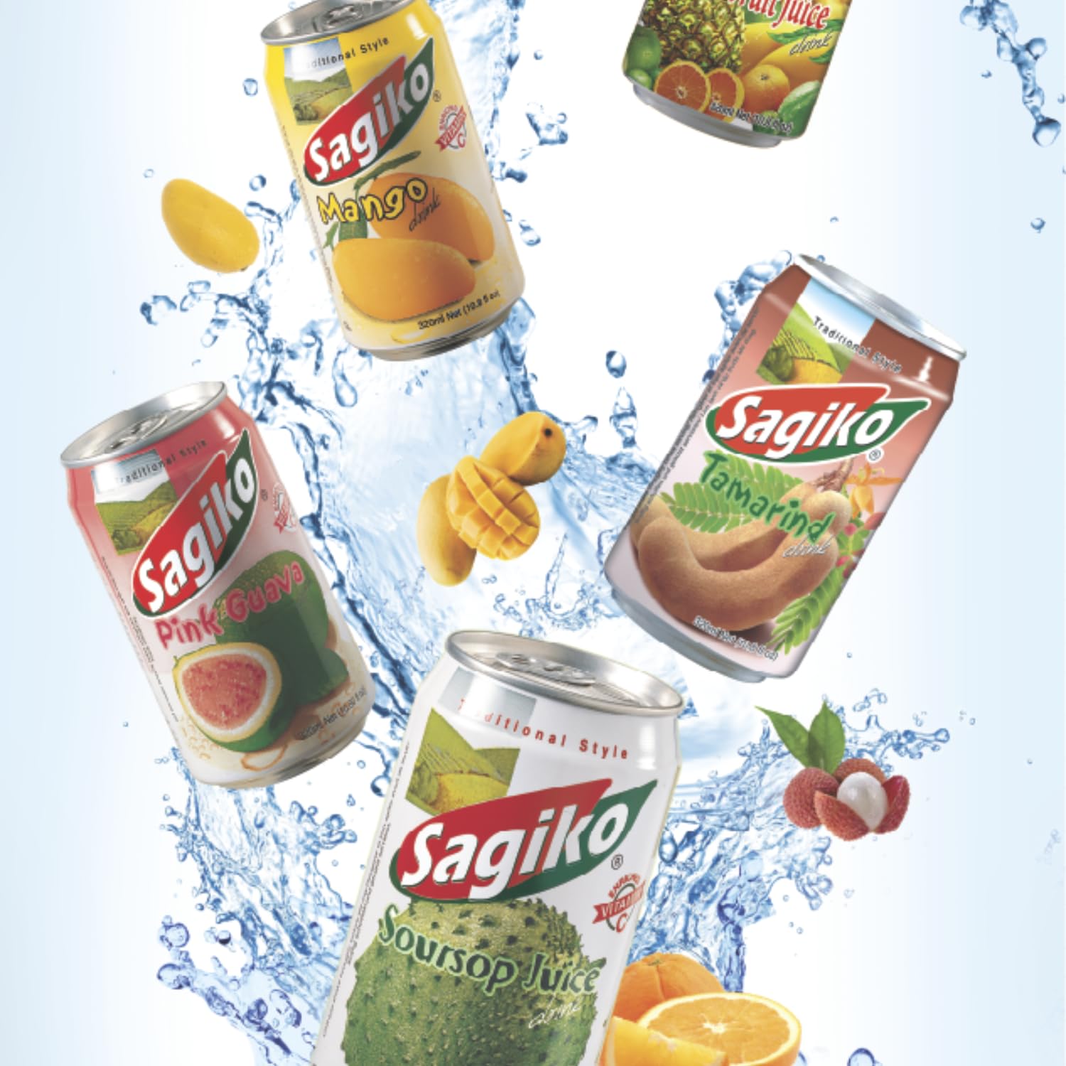 Sagiko Bevanda Guava pacco da 24 x 320 ml