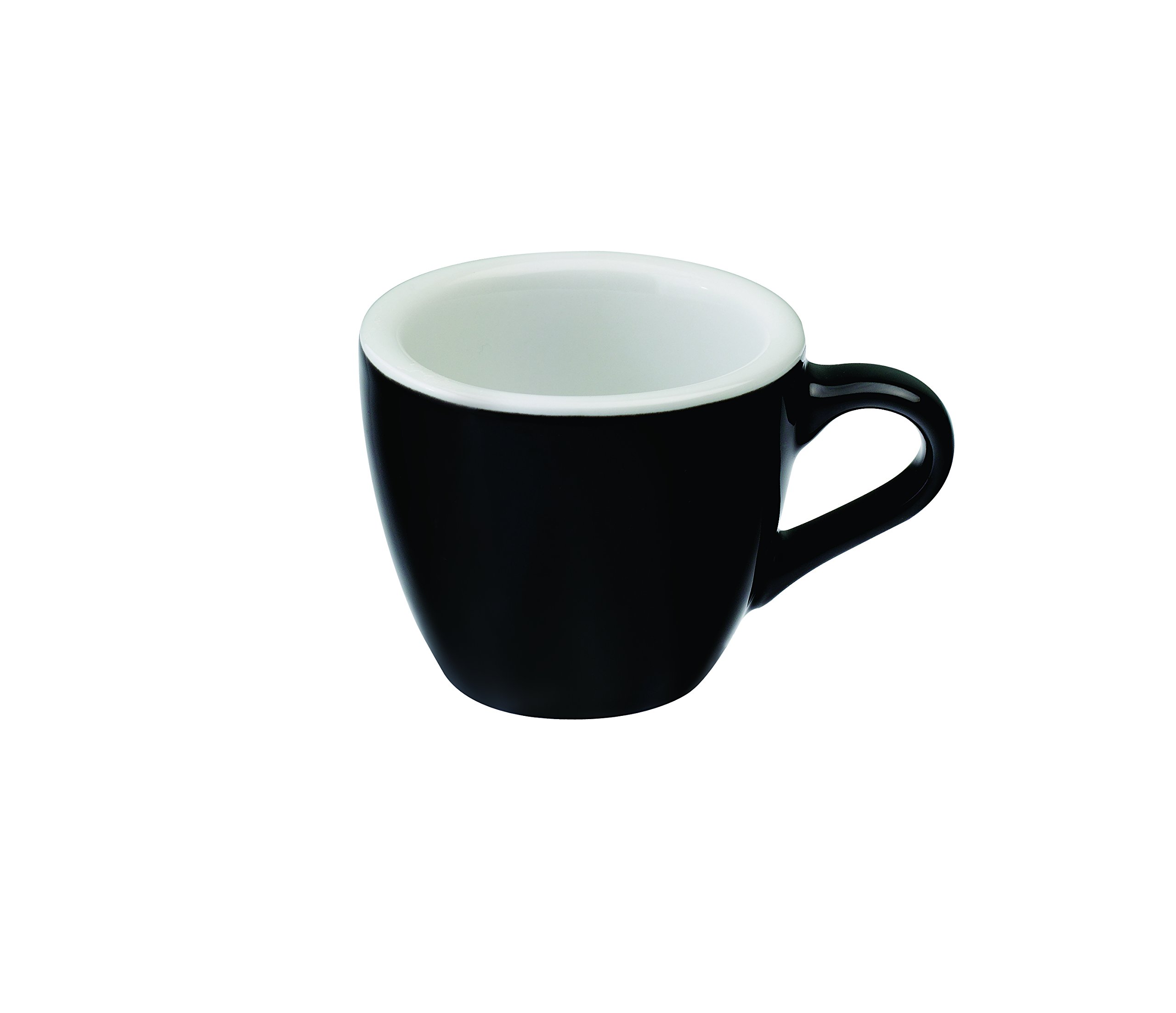 LOVERAMICS Egg 80ml Espresso Cup Black