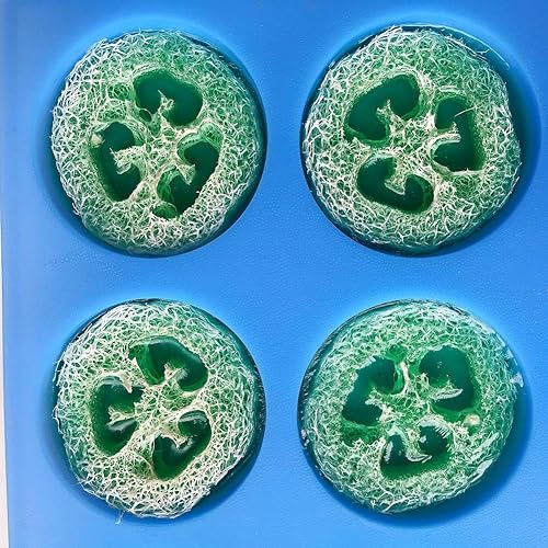 Miniatura 4 de Jet Lag Molde de jabón redondo de silicona de 4 onzas molde redondo de silicona de 3 pulgadas para jabón moldes de jabón individuales gruesos con