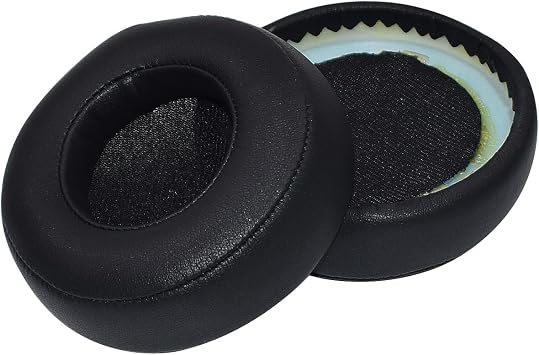 Pro Headphones Ear Cushions Replacement Earpads Compatible with Monster Beats by Dr Dre Pro Detox Over-Ear Headphones Black