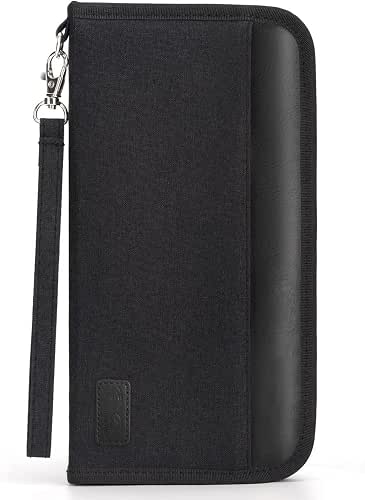Boonbery Passport Holder Family, RFID Blocking Travel Passport Wallet for