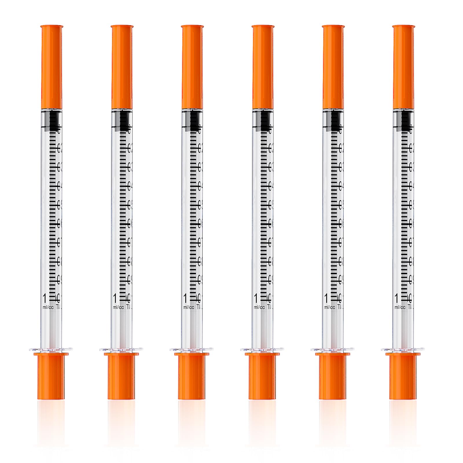 1ml Syringes 30G - 25 Pack Lab Needles -9