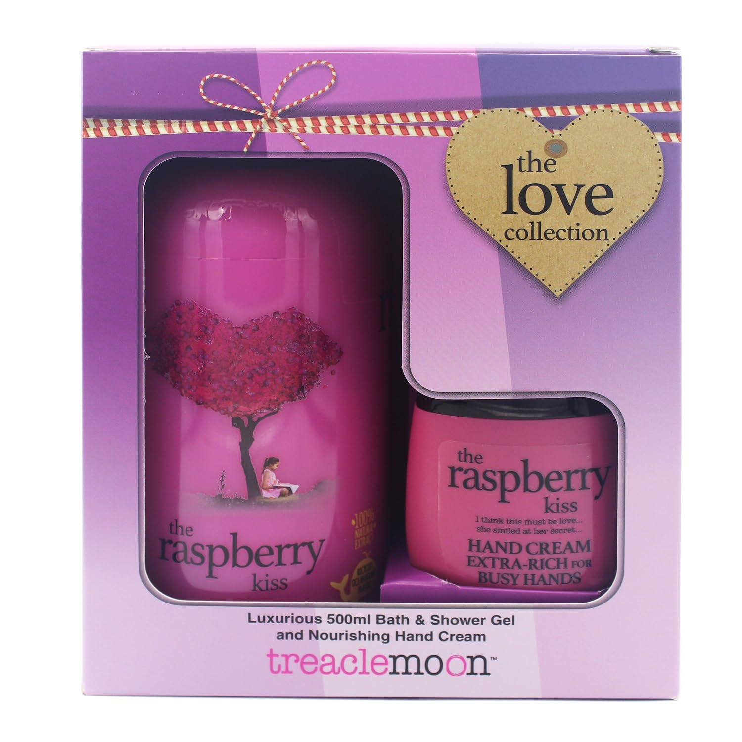 Treacle Moon Shower Gel + Hand Cream Raspberry