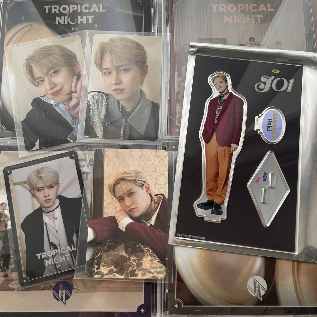 Amazon.co.jp: JO1 白岩瑠姫 まとめ売り tropical night ポストカード  