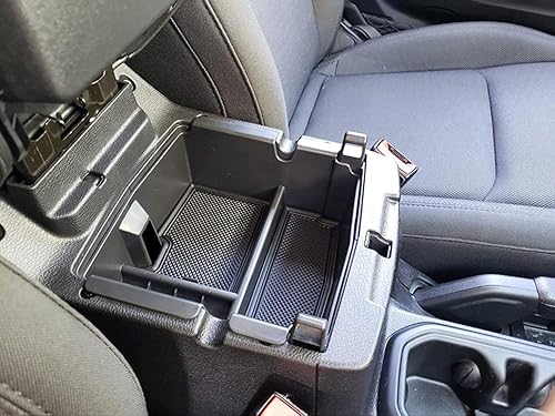 Miniatura 7 de YOCTM Organizador de consola central para Jeep Wrangler JL Gladiator JT 2018 2019 2020 2021 2022 Bandeja Insertar reposabrazos Caja de