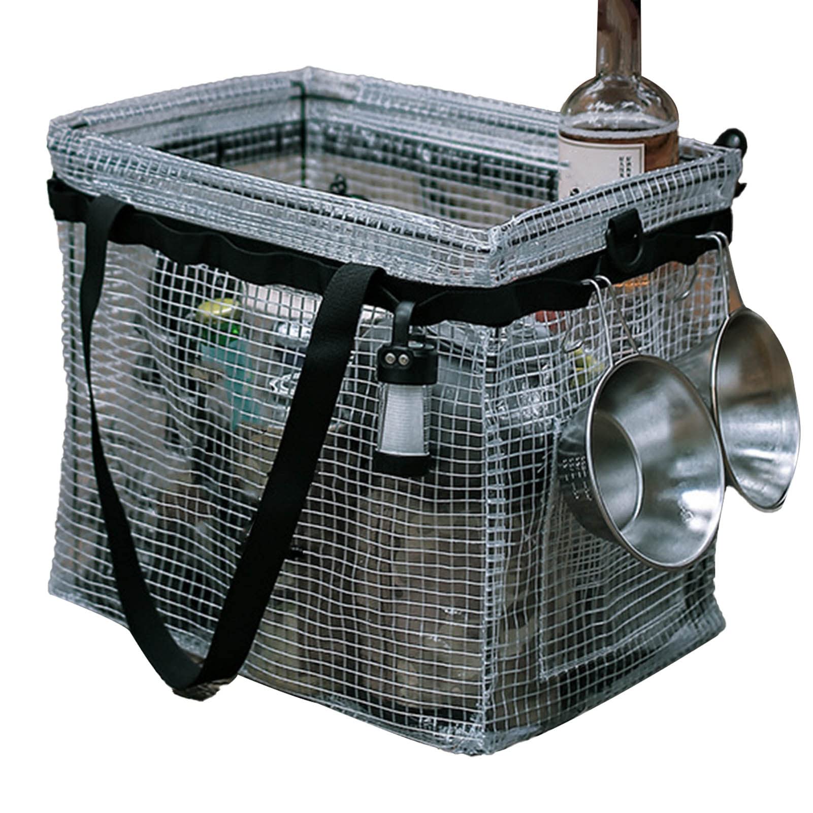 Boîte de rangement pliable contre le désordre des placards : le cube transparent pratique