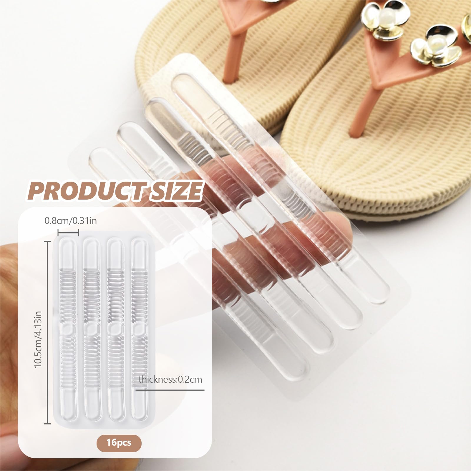 16 Piezas Correas de Silicona para Zapatos de Tacón Alto, Tiras Protectoras de Gel, Antirozaduras Zapatos de Agarre para Mujeres Tacón