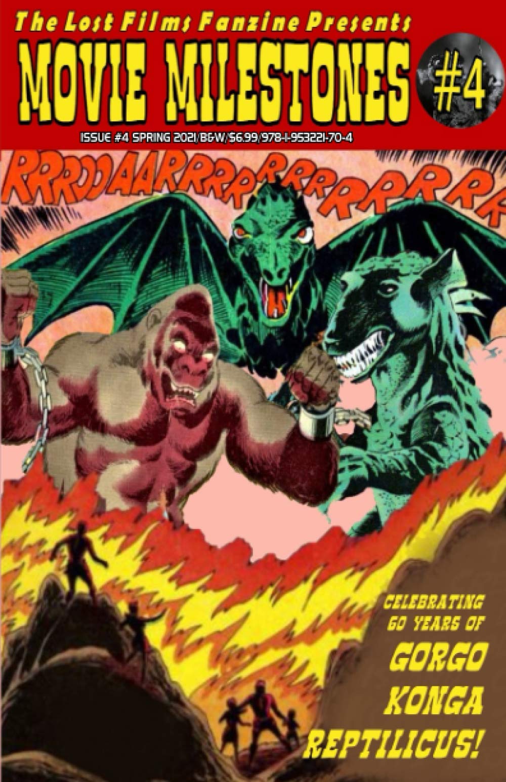 THE LOST FILMS FANZINE PRESENTS MOVIE MILESTONES #4: (Black and White/Variant Cover C)