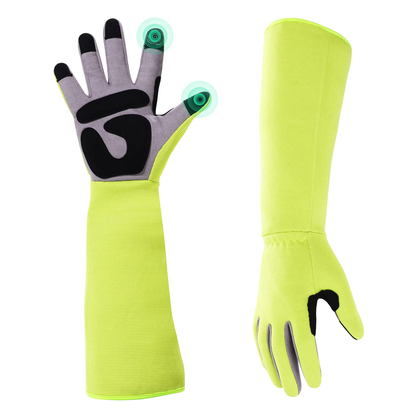 MUSTKINGGardening Gloves, Thorn Protective, Forearm Protection, Yard Work, Pruning, Outdoor Activity, Comfortable, Durable