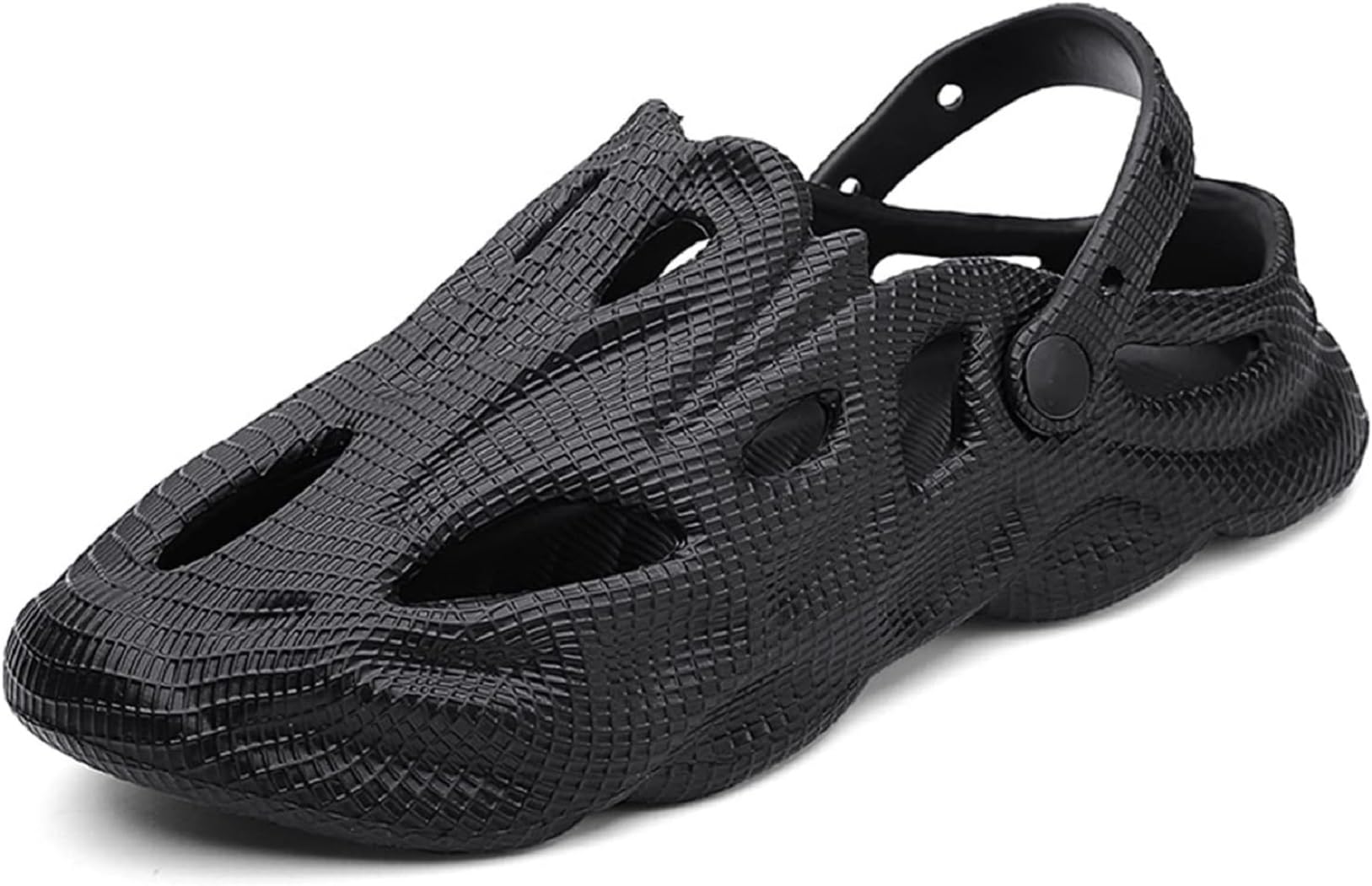 CroXify Supercool Clogs for Men/Boys (Black, 10)