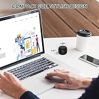 Vista 26 de Babelio Máquina de sonido de ruido blanco para adultos, niños y bebés, mini, 15 sonidos sin bucle, temporizador, función de memoria, fácil