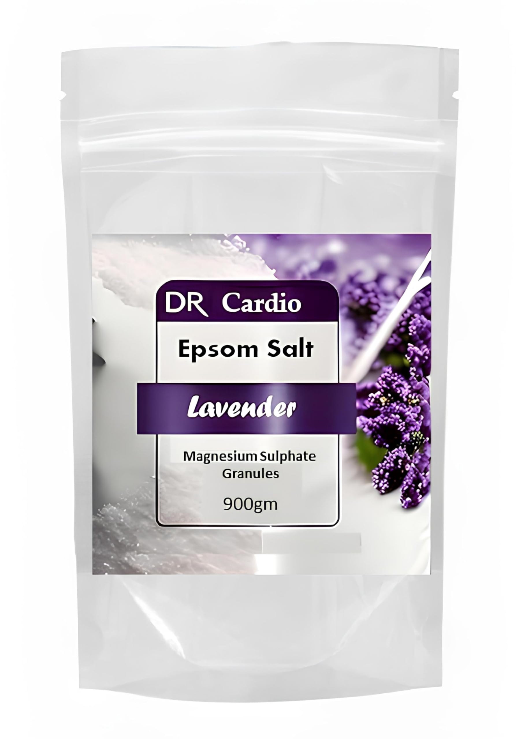 Dr Cardio Epsom Bath Salt for Foot and Body Pain Relief, Muscle Pain, Stress Relief (900gm, Lavender)-picture-43