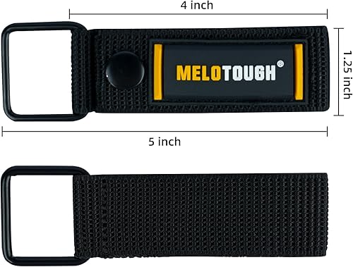 Miniatura 2 de MELOTOUGH Soporte para cinta métrica, soporte de cinta métrica, funda de herramienta de impacto para cinta métrica, taladros, herramienta recortada