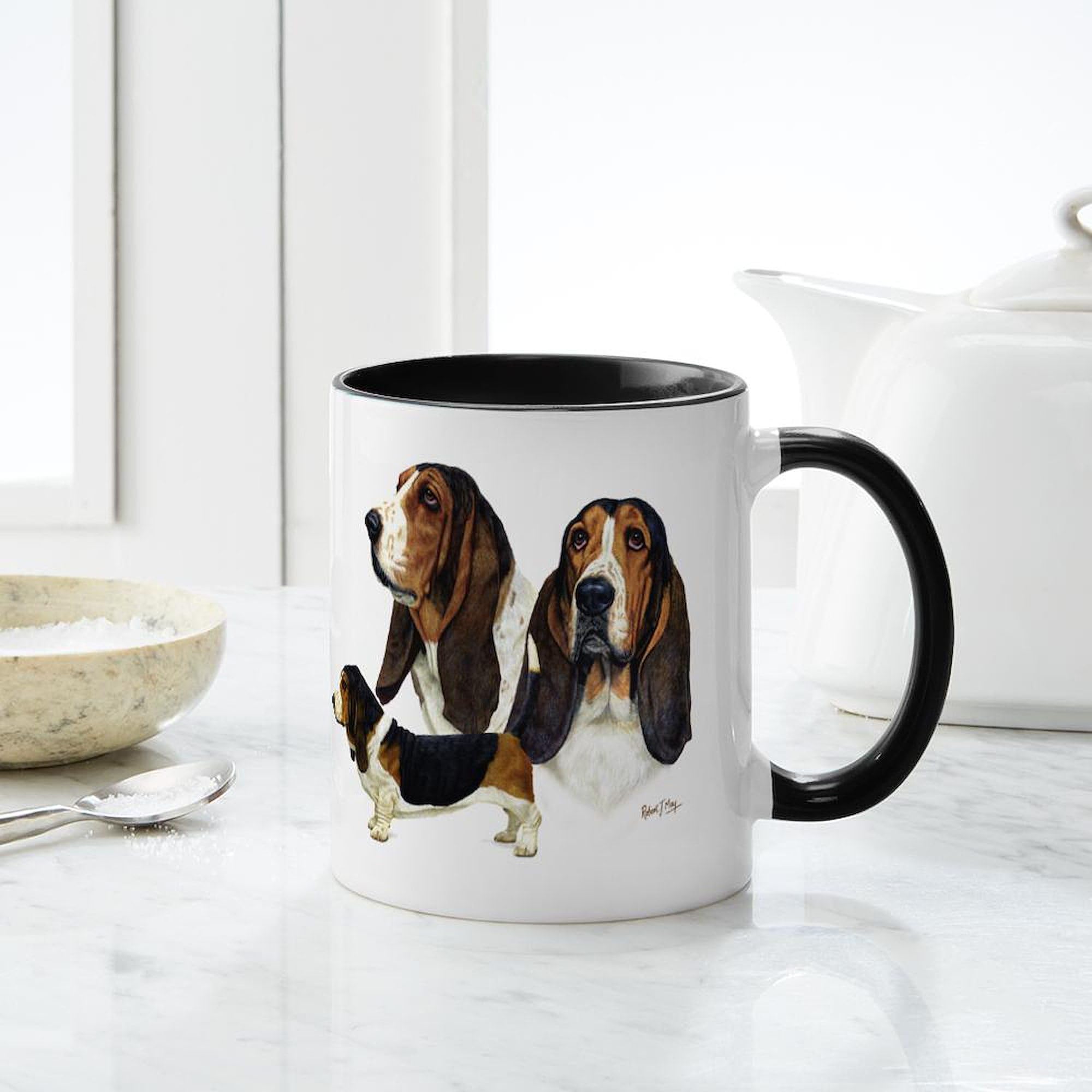 Basset Hound Coffee Mug | World Famous Handmade Coffee Mugs, image size:2000x2000