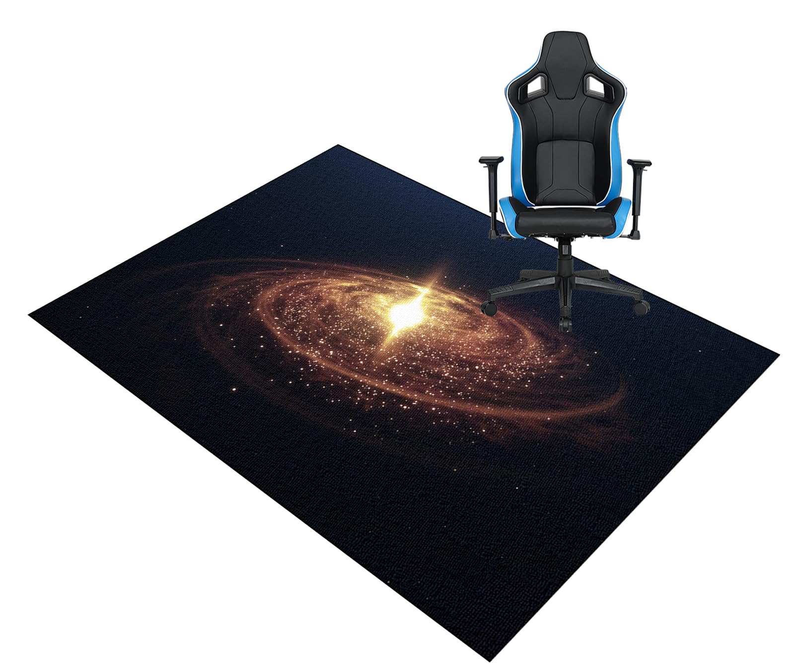 Gaming Chair Mat for Carpeted & Hardwood Floor Carpet Protectors Chair Mat 140 x 180 cm Heavy Duty Anti-Slip Office Chair Mat Extra Large Door Mats For Home And Office Computer Desk Chair Mat